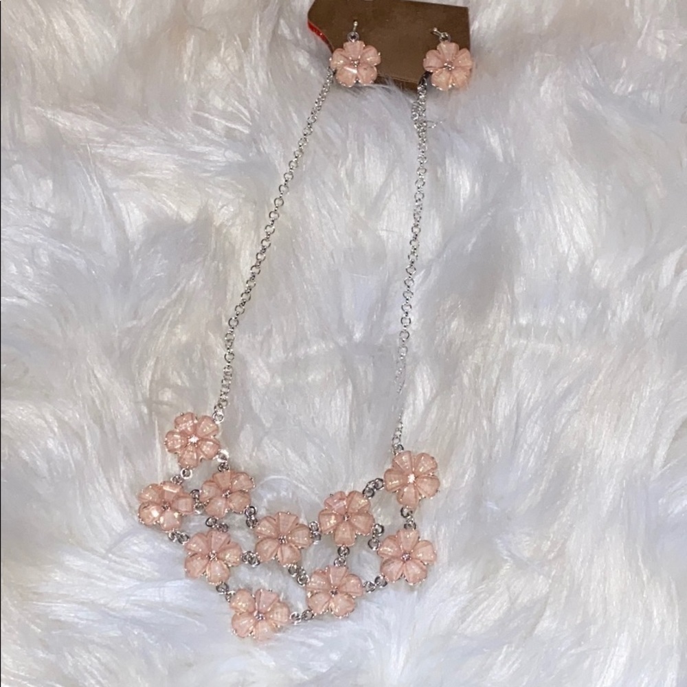 New without tags necklace and earring set